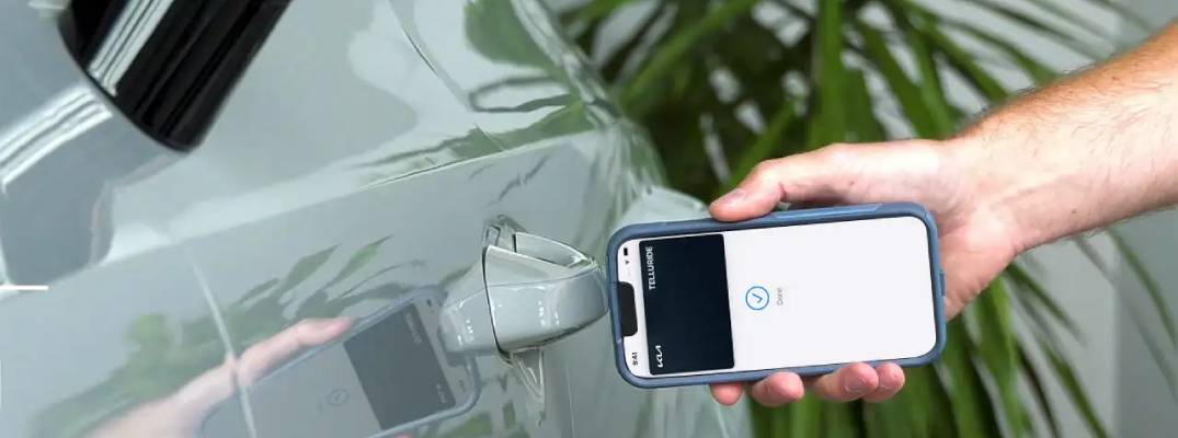 Unknown person using Digital Key to unlock Kia vehicle. 