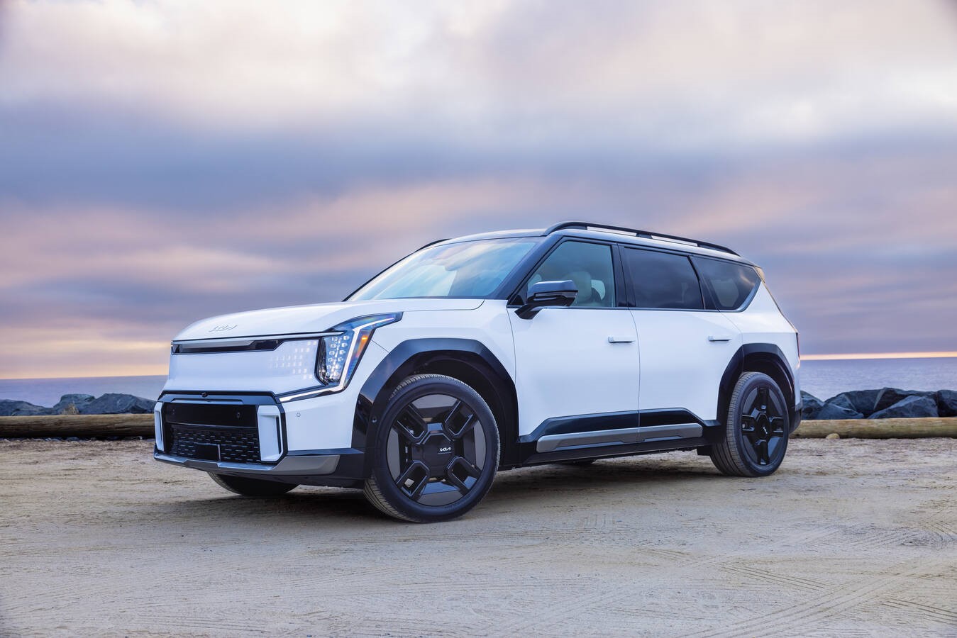 Kia EV9 electric SUV in Victoria BC — 2026 Canadian Electric Utility Vehicle of the Year (AJAC)