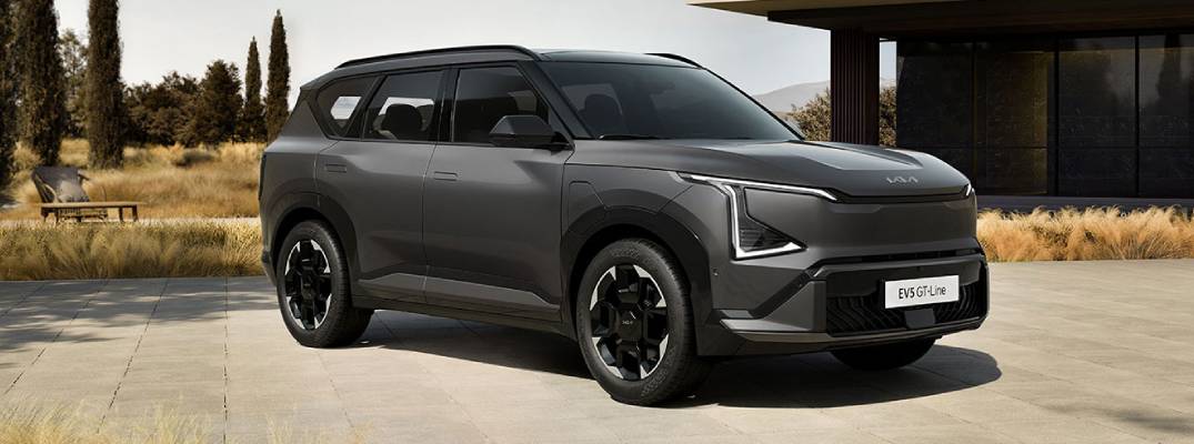 2027 Kia EV5 parked on pavement